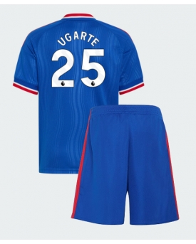 Manchester United Manuel Ugarte #25 Maglia Gara Trasferta Repliche 2026-27 Bambino Maniche Corte Manchester United Manuel Ugarte #25 Maglia Gara Trasferta Repliche 2026-27 Bambino Maniche Corte